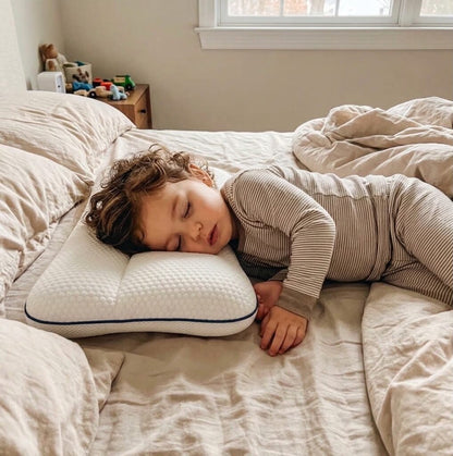 Children's Pillow with Shoulder Support, Cushion and Spine Support - Snugelle Children's Pillow with Shoulder Support, Cushion and Spine Support - Snugelle Blue Wolf Store 