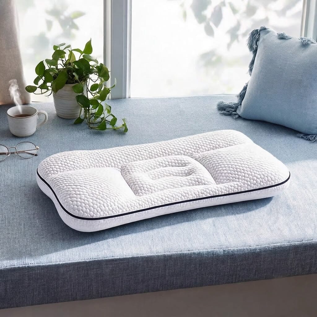 Children's Pillow with Shoulder Support, Cushion and Spine Support - Snugelle Children's Pillow with Shoulder Support, Cushion and Spine Support - Snugelle Blue Wolf Store 
