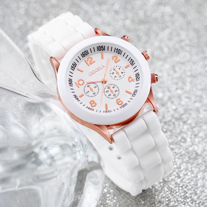 Complete Set Women's Watch with Bracelet, Earrings, and Necklace Complete Set Women's Watch with Bracelet Blue Wolf Store 