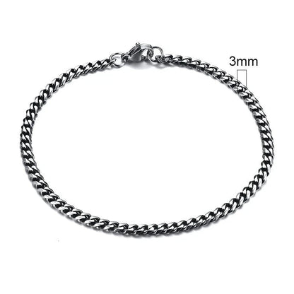 CurbX – Men’s Classic Stainless Steel Bracelet CurbX – Men’s Classic Stainless Steel Bracelet Blue Wolf Store 