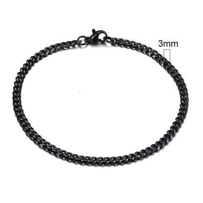 CurbX – Men’s Classic Stainless Steel Bracelet CurbX – Men’s Classic Stainless Steel Bracelet Blue Wolf Store 