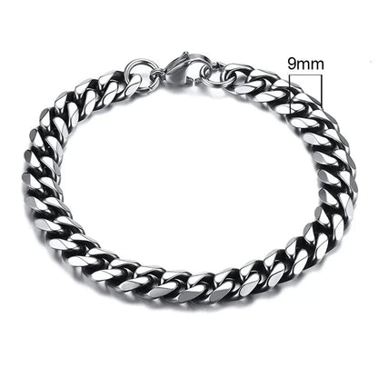 CurbX – Men’s Classic Stainless Steel Bracelet CurbX – Men’s Classic Stainless Steel Bracelet Blue Wolf Store 