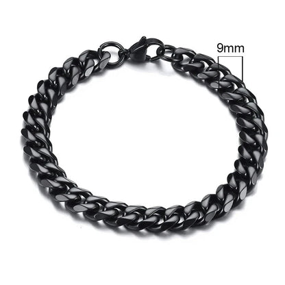 CurbX – Men’s Classic Stainless Steel Bracelet CurbX – Men’s Classic Stainless Steel Bracelet Blue Wolf Store 