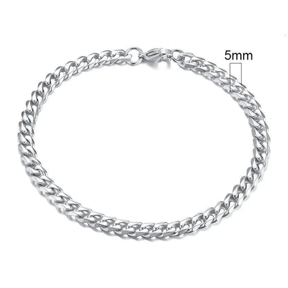 CurbX – Men’s Classic Stainless Steel Bracelet CurbX – Men’s Classic Stainless Steel Bracelet Blue Wolf Store 