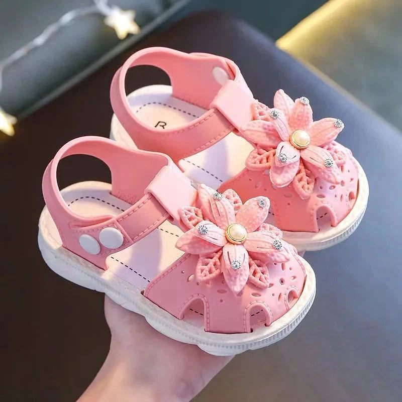 Cuties Bloom Children's Sandals Cuties Bloom Children's Sandals Blue Wolf Store 2588 - PINK 17-inside11.0cm 