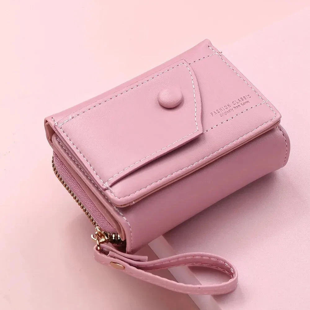 Daisy – Compact & Chic Women's Wallet Daisy – Compact & Chic Women's Wallet Blue Wolf Store Pink 