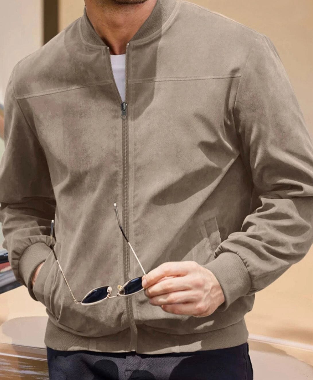 Darnell – Men’s Elegant and Versatile Jacket Blue Wolf Store khaki XXL 