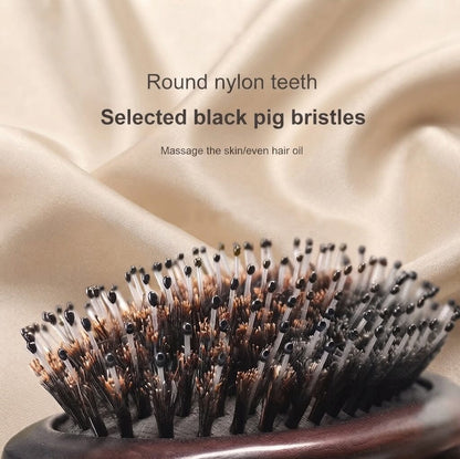 Detangling Hair Brush with Massage Cushion for Wet & Dry Hair - VelluTouch Detangling Hair Brush with Massage Cushion for Wet & Dry Hair - VelluTouch Blue Wolf Store 