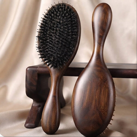 Detangling Hair Brush with Massage Cushion for Wet & Dry Hair - VelluTouch Detangling Hair Brush with Massage Cushion for Wet & Dry Hair - VelluTouch Blue Wolf Store 