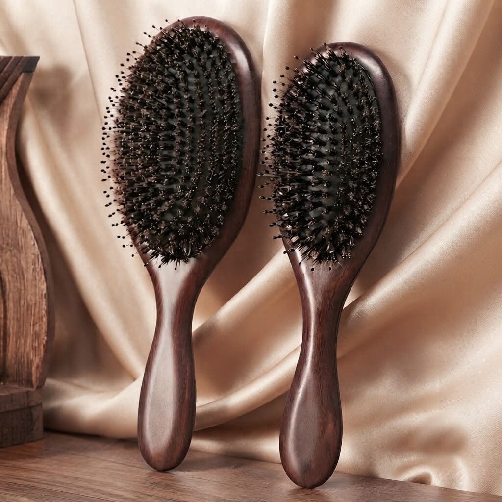 Detangling Hair Brush with Massage Cushion for Wet & Dry Hair - VelluTouch Detangling Hair Brush with Massage Cushion for Wet & Dry Hair - VelluTouch Blue Wolf Store 