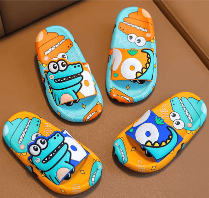 Dinosaur Kids' Slippers – Soft, Comfortable & Non-Slip | LittleFlip Dinosaur Kids' Slippers – Soft, Comfortable & Non-Slip | LittleFlip Blue Wolf Store 
