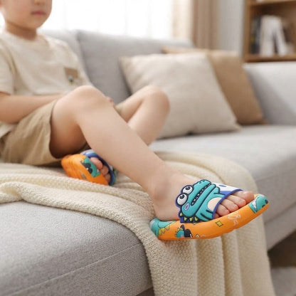 Dinosaur Kids' Slippers – Soft, Comfortable & Non-Slip | LittleFlip Dinosaur Kids' Slippers – Soft, Comfortable & Non-Slip | LittleFlip Blue Wolf Store 