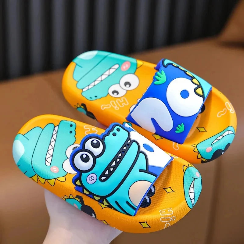Dinosaur Kids' Slippers – Soft, Comfortable & Non-Slip | LittleFlip Dinosaur Kids' Slippers – Soft, Comfortable & Non-Slip | LittleFlip Blue Wolf Store 