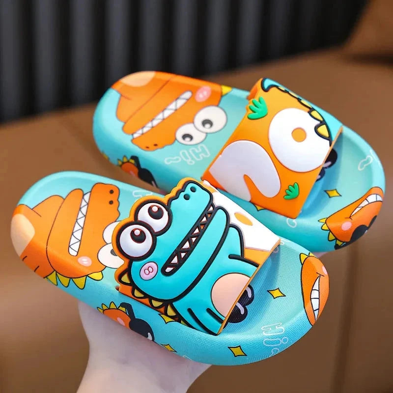 Dinosaur Kids' Slippers – Soft, Comfortable & Non-Slip | LittleFlip Dinosaur Kids' Slippers – Soft, Comfortable & Non-Slip | LittleFlip Blue Wolf Store 