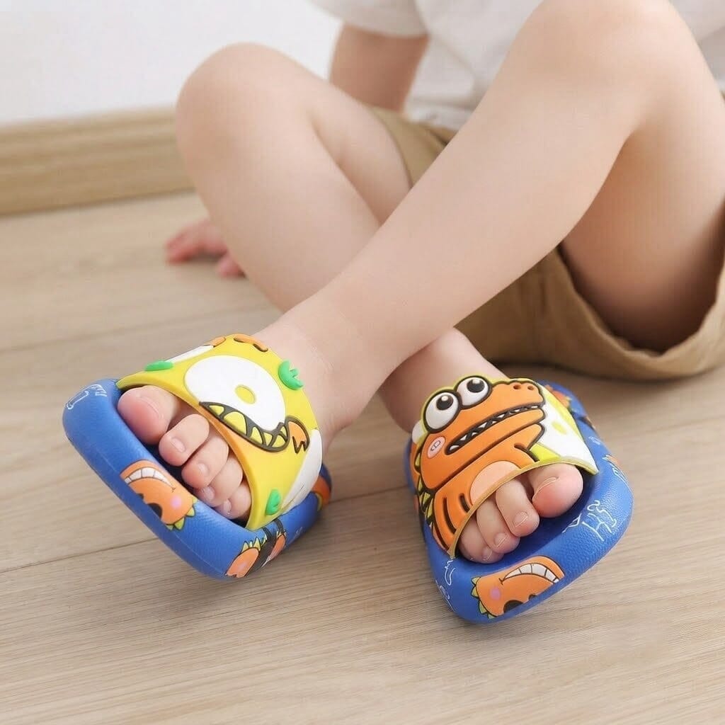 Dinosaur Kids' Slippers – Soft, Comfortable & Non-Slip | LittleFlip Dinosaur Kids' Slippers – Soft, Comfortable & Non-Slip | LittleFlip Blue Wolf Store 