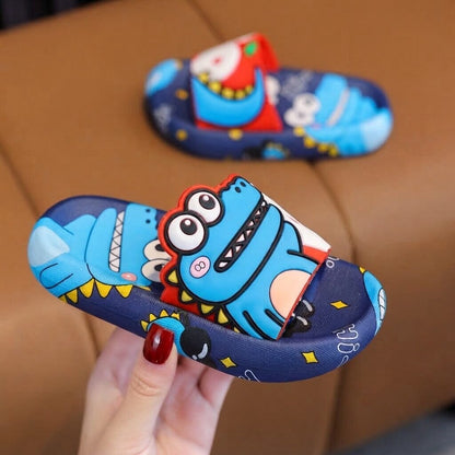 Dinosaur Kids' Slippers – Soft, Comfortable & Non-Slip | LittleFlip Dinosaur Kids' Slippers – Soft, Comfortable & Non-Slip | LittleFlip Blue Wolf Store 