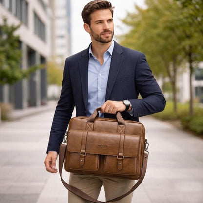 Domenico – Elegant Executive Bag Domenico – Elegant Executive Bag Blue Wolf Store 
