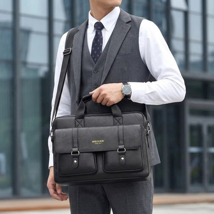 Domenico – Elegant Executive Bag Domenico – Elegant Executive Bag Blue Wolf Store 
