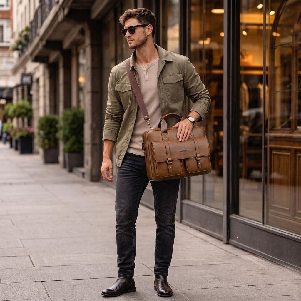 Domenico – Elegant Executive Bag Domenico – Elegant Executive Bag Blue Wolf Store 