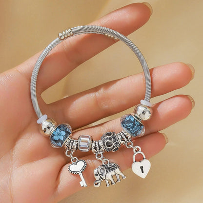 Elegant Women's Bracelet – AuraRadiant Elegant Women's Bracelet – AuraRadiant Blue Wolf Store Silver Blue 