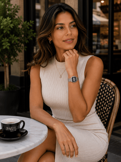 Elegant Women's Digital Watch Elegant Women's Digital Watch Blue Wolf Store 