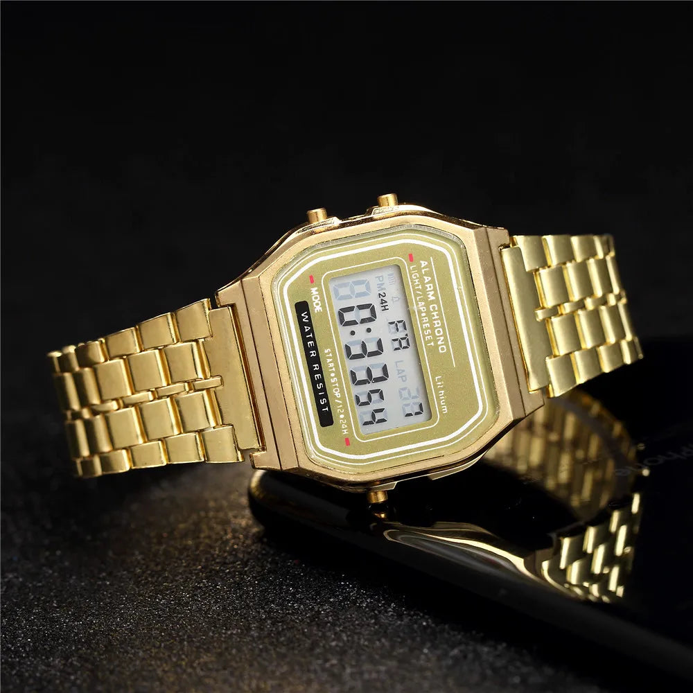 Elegant Women's Digital Watch Elegant Women's Digital Watch Blue Wolf Store 