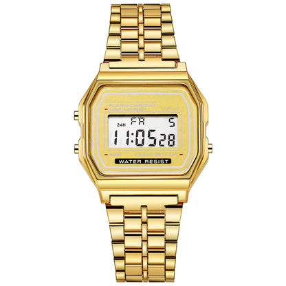 Elegant Women's Digital Watch Elegant Women's Digital Watch Blue Wolf Store Gold 