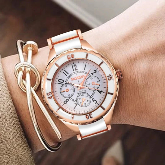 Elegant Women's Watch – Rose Aveline Elegant Women's Watch – Rose Aveline Blue Wolf Store 