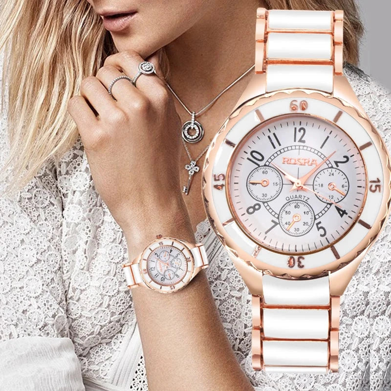Elegant Women's Watch – Rose Aveline Elegant Women's Watch – Rose Aveline Blue Wolf Store 