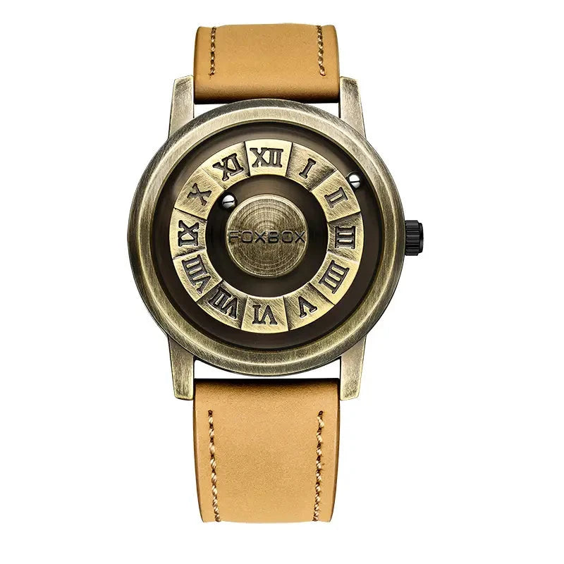 Elite Men's Quartz Watch Elite Men's Quartz Watch Blue Wolf Store Brown Bronze 