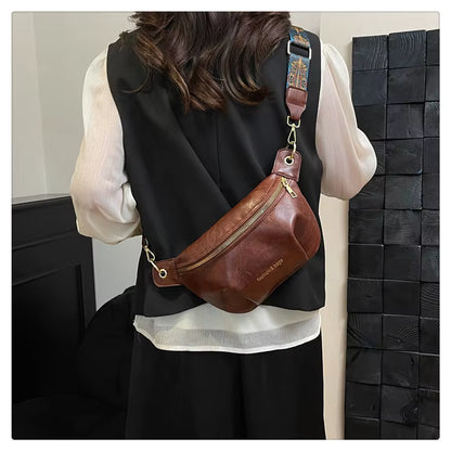 Estelle Retro Leather Crossbody Vintage Bag Estelle Retro Leather Crossbody Vintage Bag Blue Wolf Store 