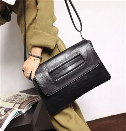Fashion women envelope clutch bag High quality Crossbody Bags for ladies trend handbag messenger bag large Christmas lady Clutch Blue Wolf Store 