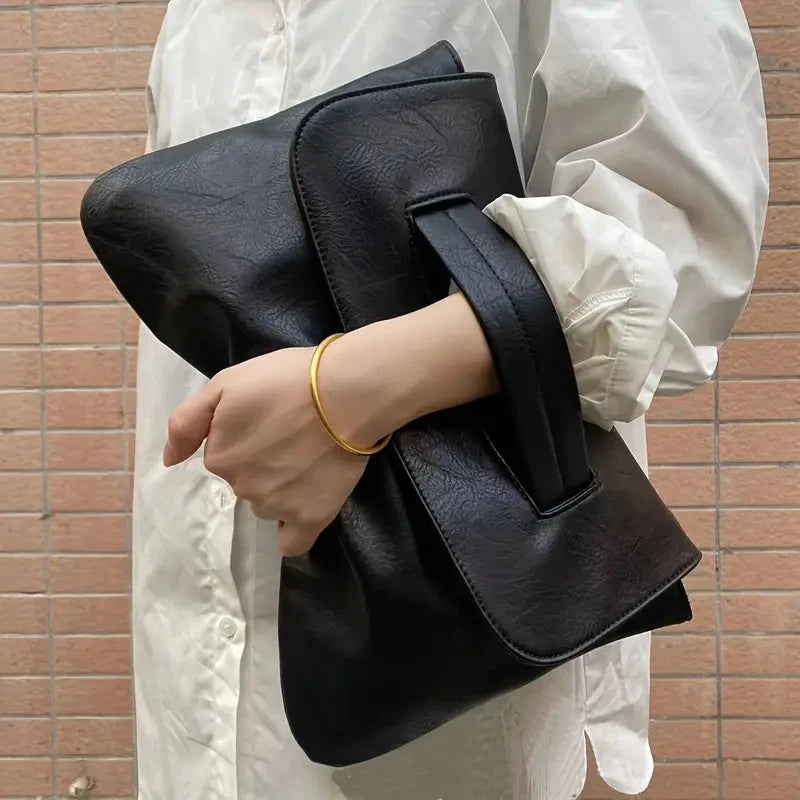 Fashion women envelope clutch bag High quality Crossbody Bags for ladies trend handbag messenger bag large Christmas lady Clutch Blue Wolf Store 