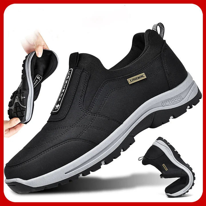 Zapatos de cuero FlexMotion para hombre 