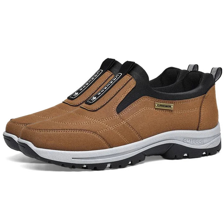 Zapatos de cuero FlexMotion para hombre 