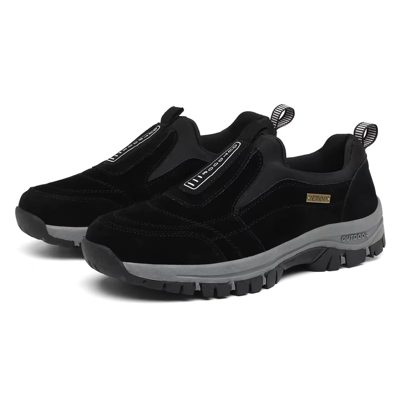 FlexMotion Men's Leather Shoes FlexMotion Footwear Blue Wolf Store 