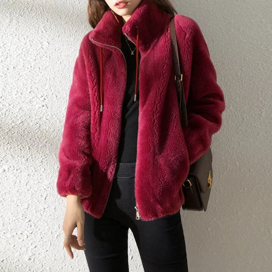 Frost Whisper – Elegant Winter Jacket Frost Whisper – Elegant Winter Jacket Blue Wolf Store 