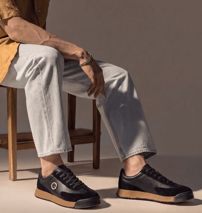 GIORANZ – Versatile Leather Sneakers GIORANZ – Versatile Leather Sneakers Blue Wolf Store 