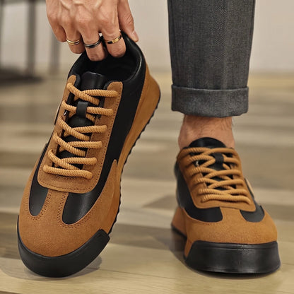 GIORANZ – Versatile Leather Sneakers GIORANZ – Versatile Leather Sneakers Blue Wolf Store 