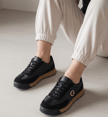 GIORANZ – Versatile Leather Sneakers GIORANZ – Versatile Leather Sneakers Blue Wolf Store 