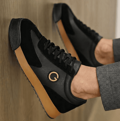 GIORANZ – Versatile Leather Sneakers GIORANZ – Versatile Leather Sneakers Blue Wolf Store 