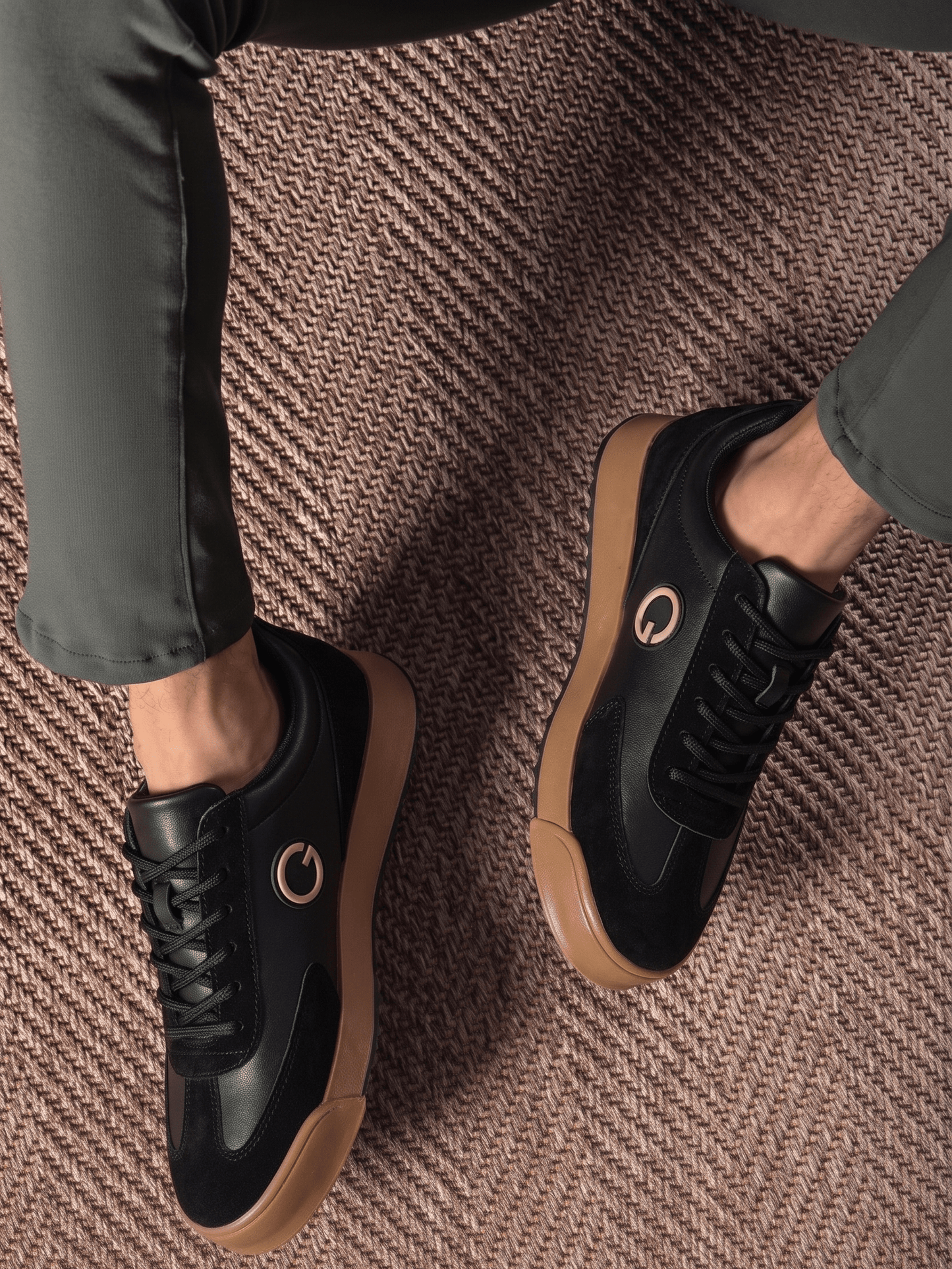 GIORANZ – Versatile Leather Sneakers GIORANZ – Versatile Leather Sneakers Blue Wolf Store 