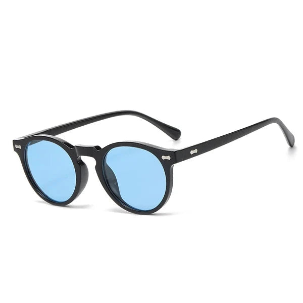 Glamora Polarized Men’s and Women’s Sunglasses Blue Wolf Store black blue with case A2 