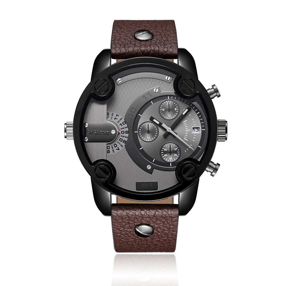 Heritage Leather Men's Watch Heritage Leather Men's Watch Blue Wolf Store 
