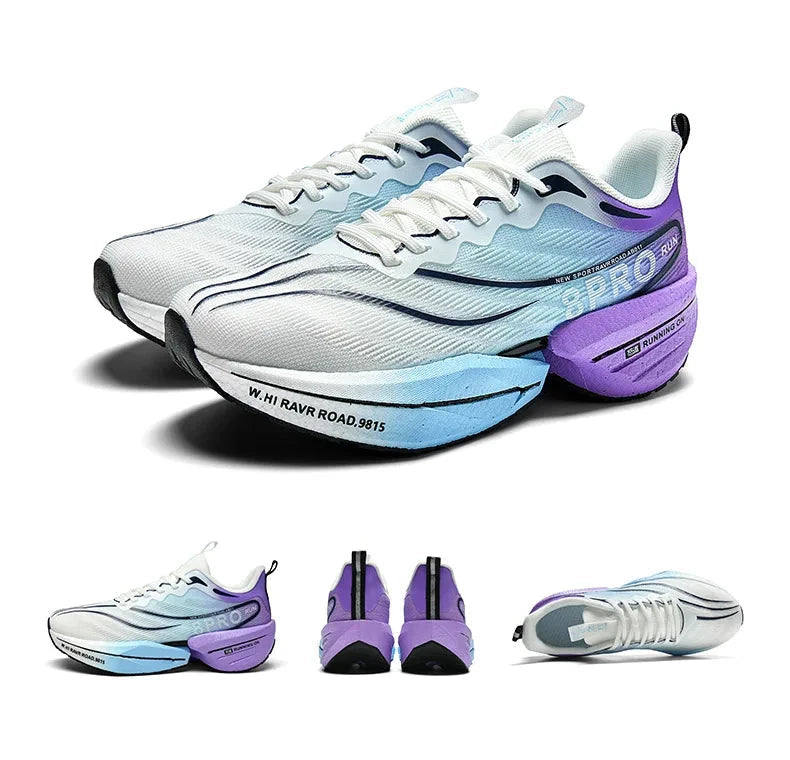 Impulse Velocity Men's Sports Sneakers with Carbon Plate Impulse Velocity Men's Sports Sneakers with Carbon Plate Blue Wolf Store 