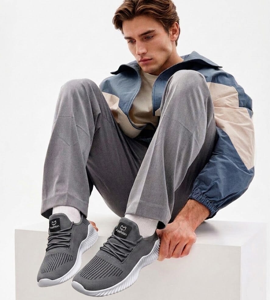KRYVON - Breathable Casual Sneakers KRYVON - Breathable Casual Sneakers Blue Wolf Store 