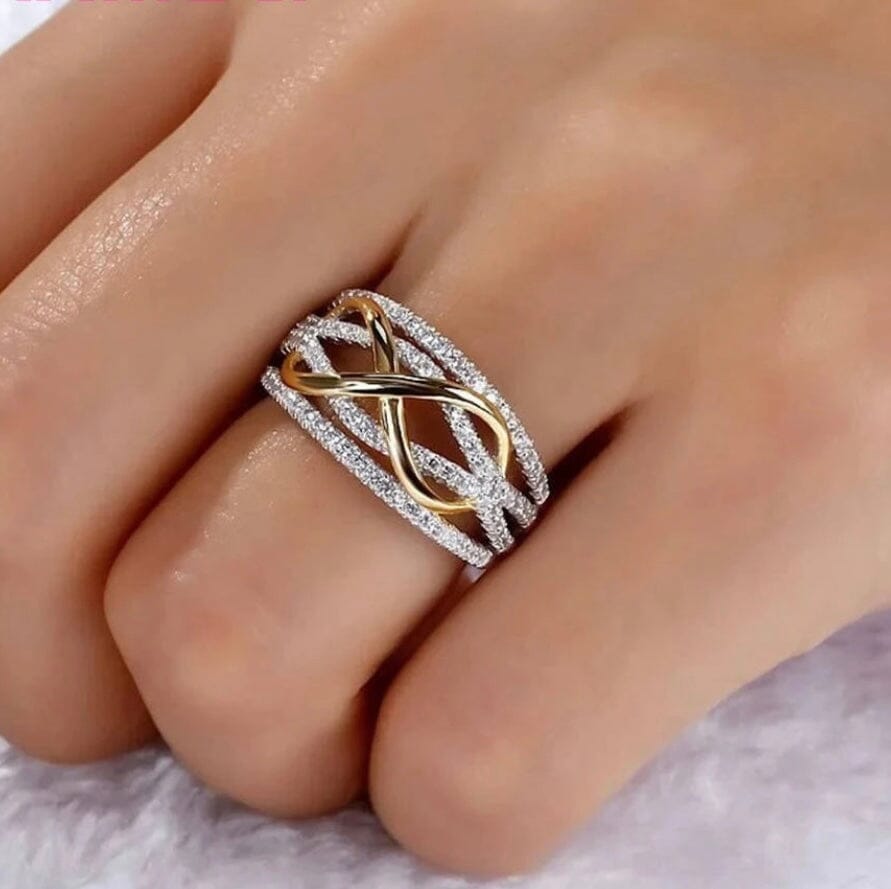 L’Auralith – 925 Sterling Silver Diamond Ring L’Auralith – 925 Sterling Silver Diamond Ring Blue Wolf Store 