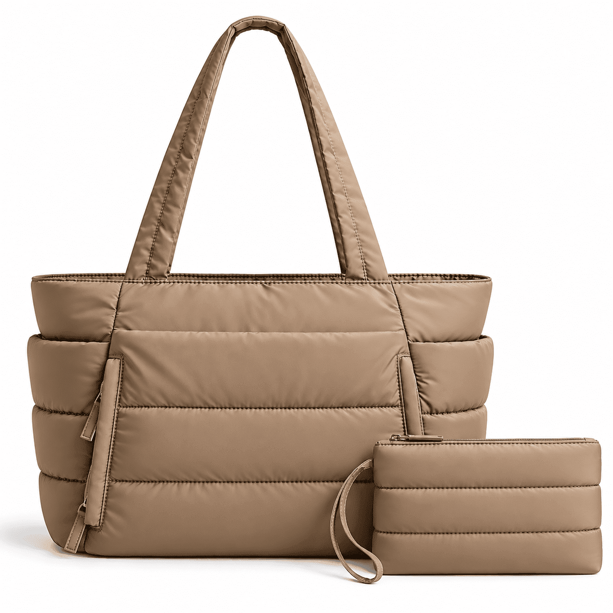 LAVENNE – Women's Quilted Tote Bag, 20L Large Capacity, Multiple Compartments & Water Resistance LAVENNE – Women's Quilted Tote Bag with Elegant Design, 20L Large Capacity, Multiple Compartments & Water Resistance 