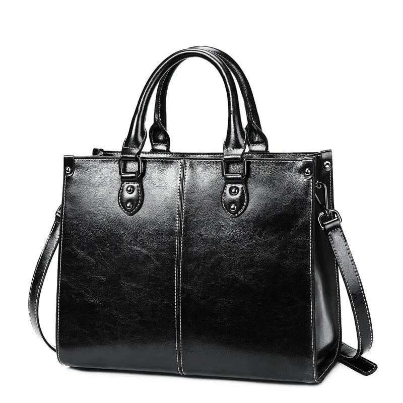 L’Essence Elegance Women's Leather Bag. Blue Wolf Store 
