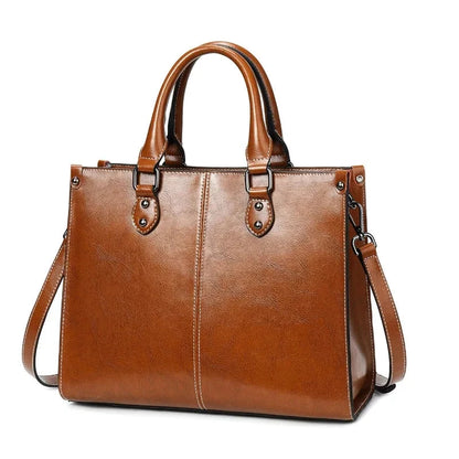 L’Essence Elegance Women's Leather Bag L’Essence Elegance Women's Leather Bag Blue Wolf Store 